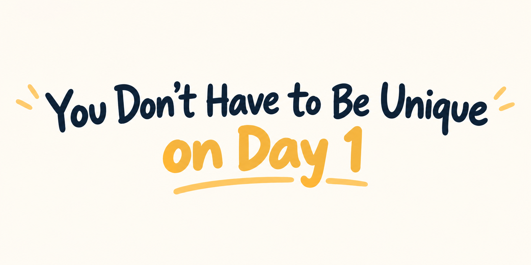 Your Startup Idea Doesn't Have to Be Unique